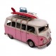 Dekoratif Metal Nostaljik Camper Van Classic Vosvos Minibüs  E-3544