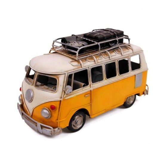 Dekoratif Metal Nostaljik Camper Van Classic Vosvos Minibüs E-1443