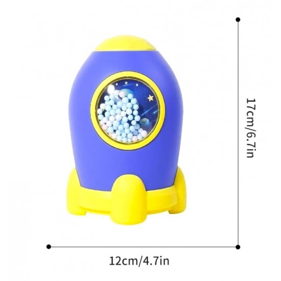 Roket Tasarımlı Uzay Temalı Kumbara